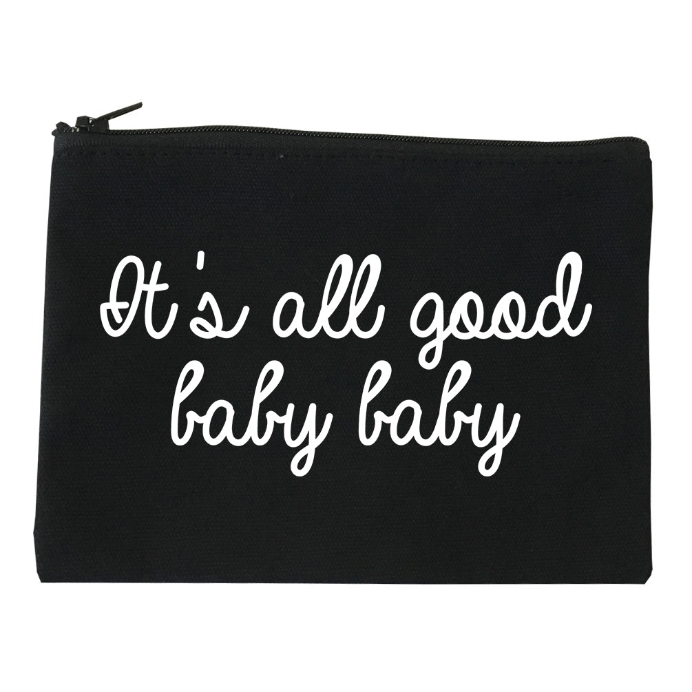 Its All Good Baby Baby Black Makeup Bag
