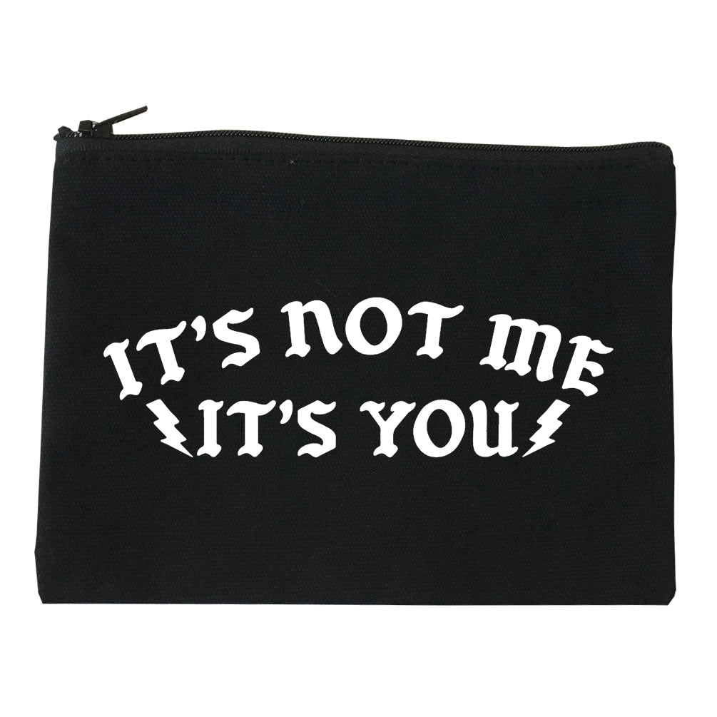 Its Not Me Makeup Bag Red