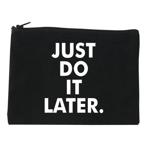 Just Do It Later Makeup Bag Red