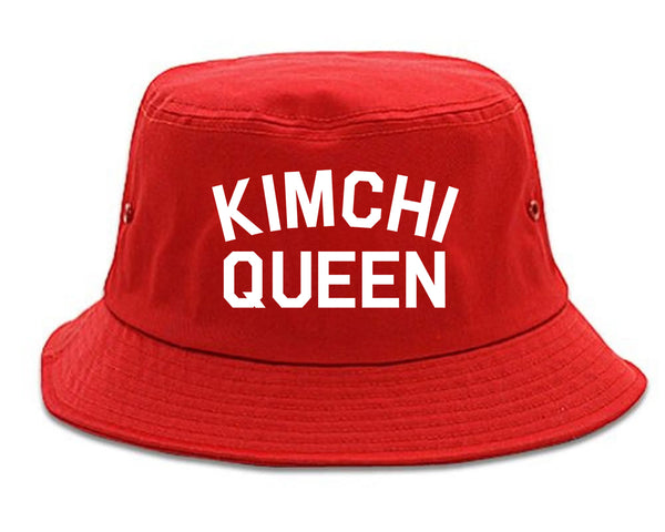 Kimchi Queen Food red Bucket Hat