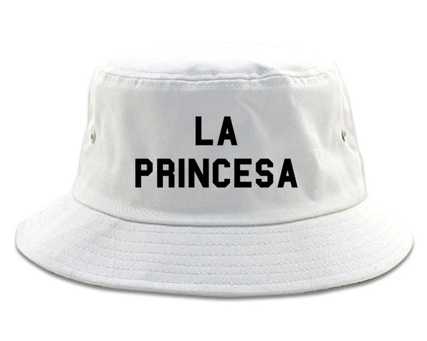 La Princesa Spanish Chest white Bucket Hat