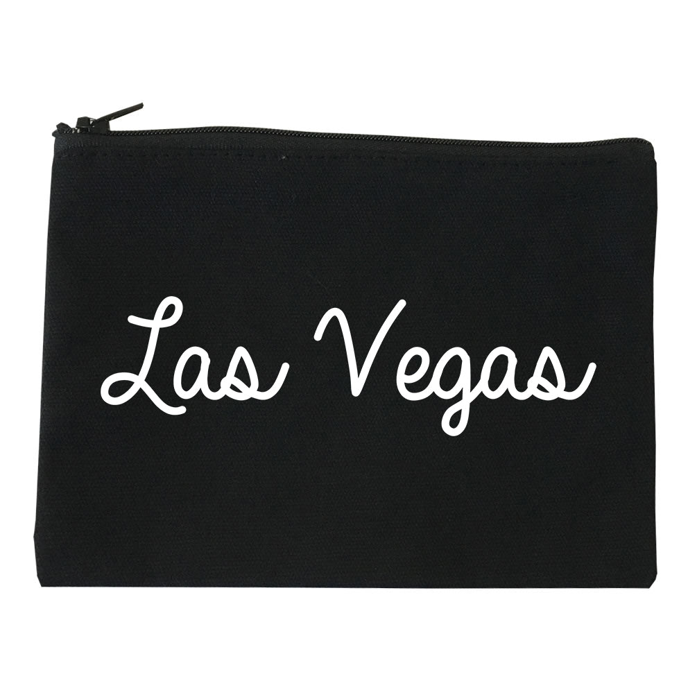 Las Vegas Script Chest black Makeup Bag