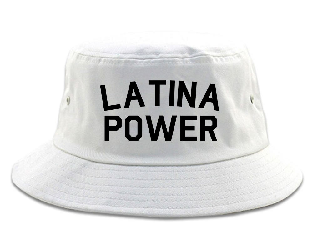 Latina Power Bucket Hat White