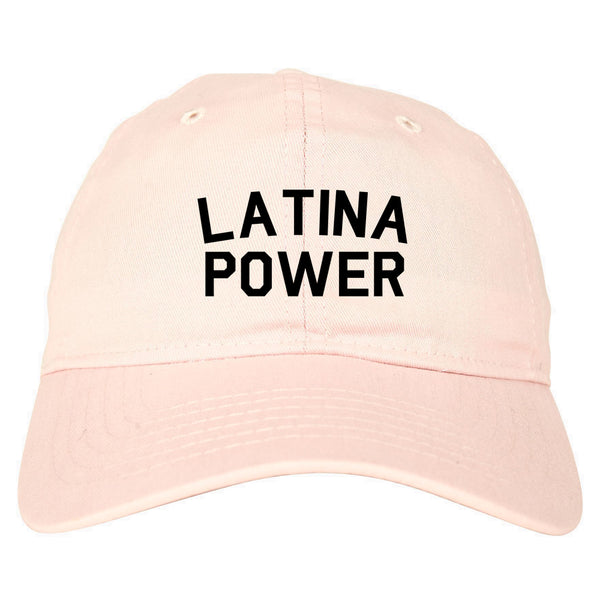 Latina Power Dad Hat Pink