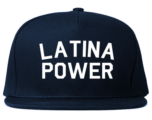 Latina Power Snapback Hat Blue