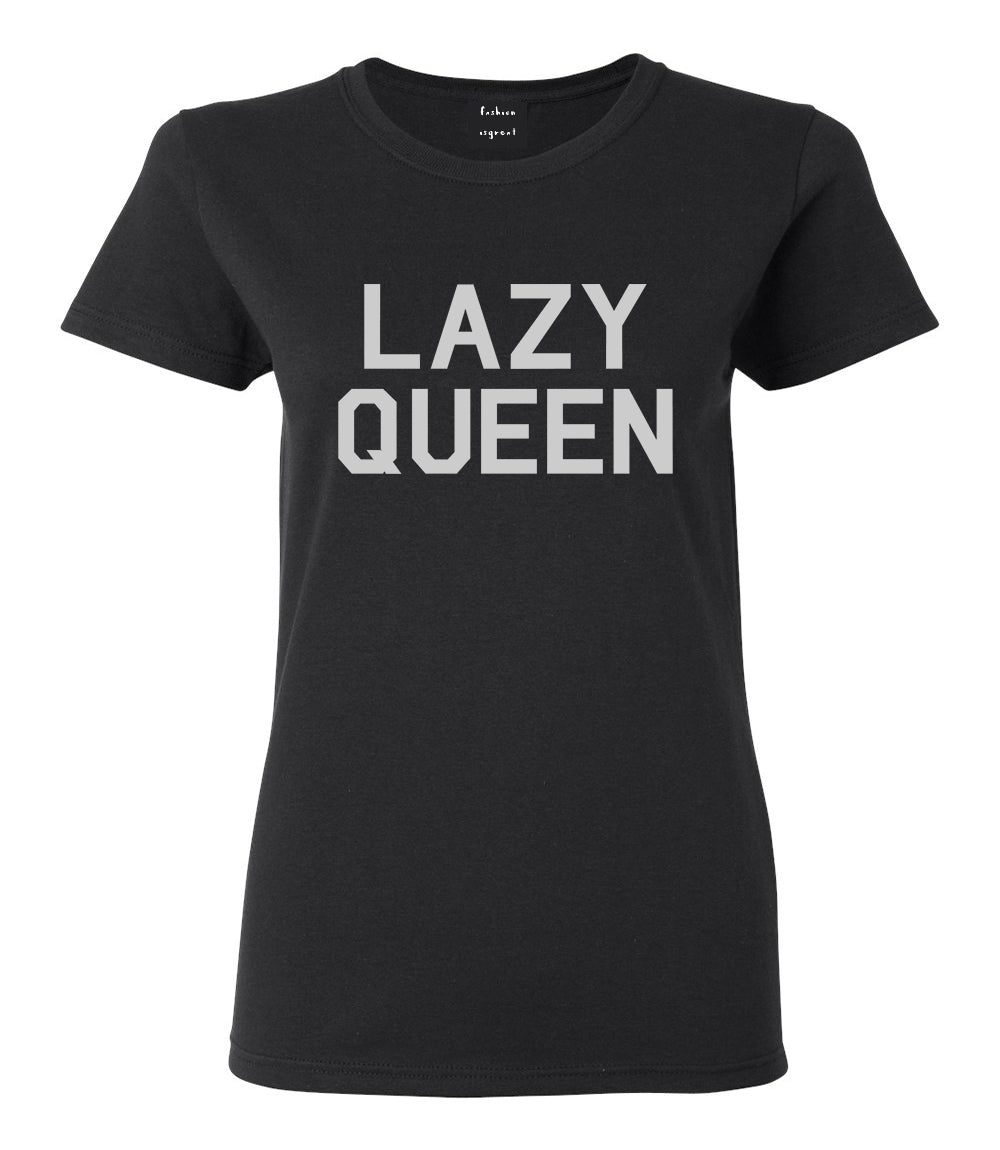 Lazy Queen Black T-Shirt