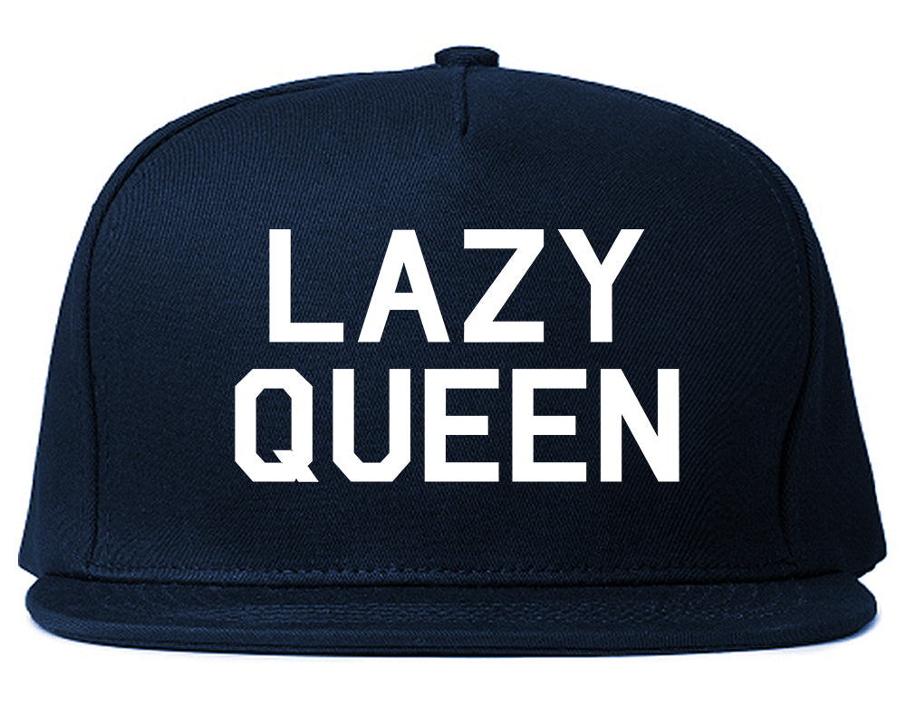 Lazy Queen Blue Snapback Hat