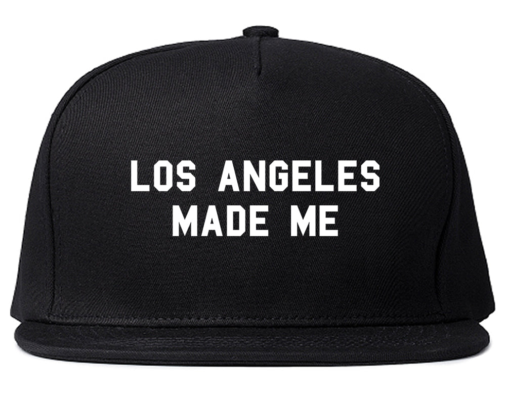 Los Angeles Made Me Snapback Hat Black