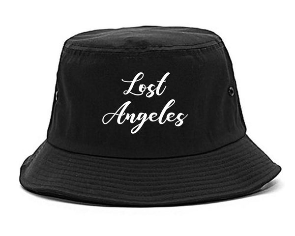 Lost Angeles Los Cali black Bucket Hat