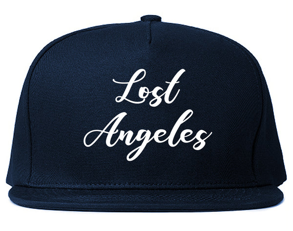 Lost Angeles Los Cali Blue Snapback Hat