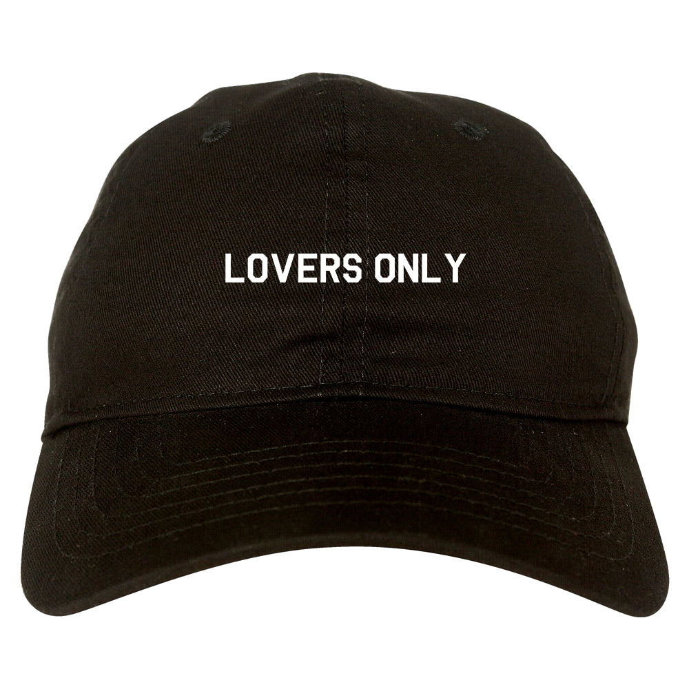 Lovers Only black dad hat