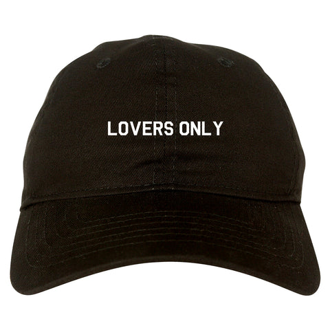 Lovers Only black dad hat