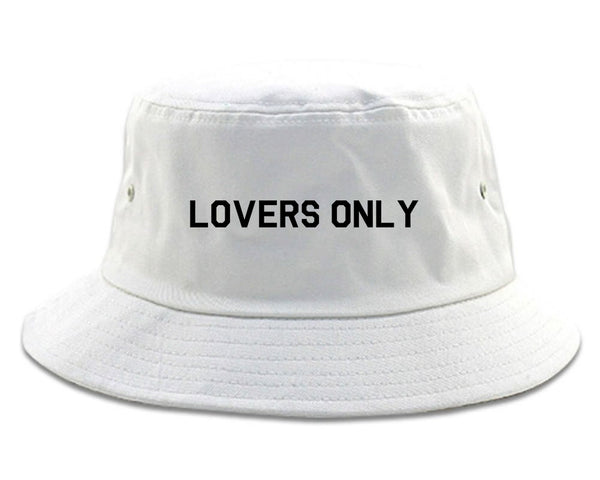 Lovers Only white Bucket Hat