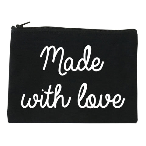 Made With Love Black Makeup Bag