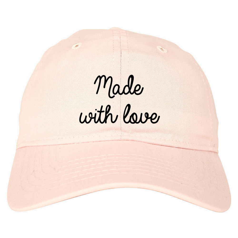 Made With Love Pink Dad Hat