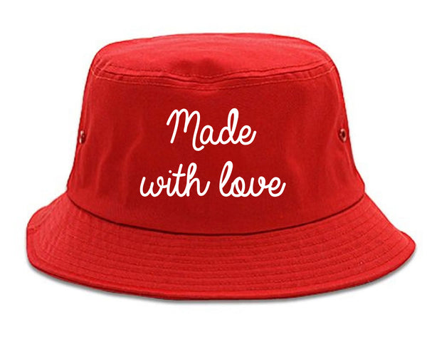 Made With Love Red Bucket Hat