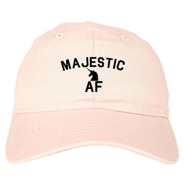 Majestic AF Unicorn Magical Dad Hat Pink