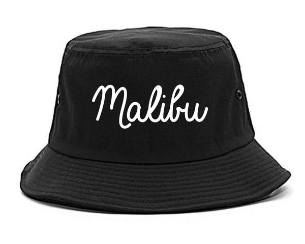 Malibu California Chest black Bucket Hat