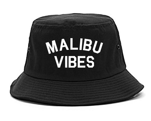 Malibu Vibes Cali California black Bucket Hat