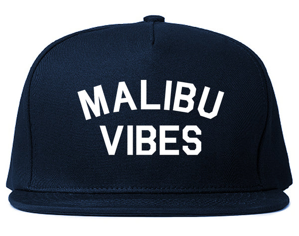 Malibu Vibes Cali California Blue Snapback Hat