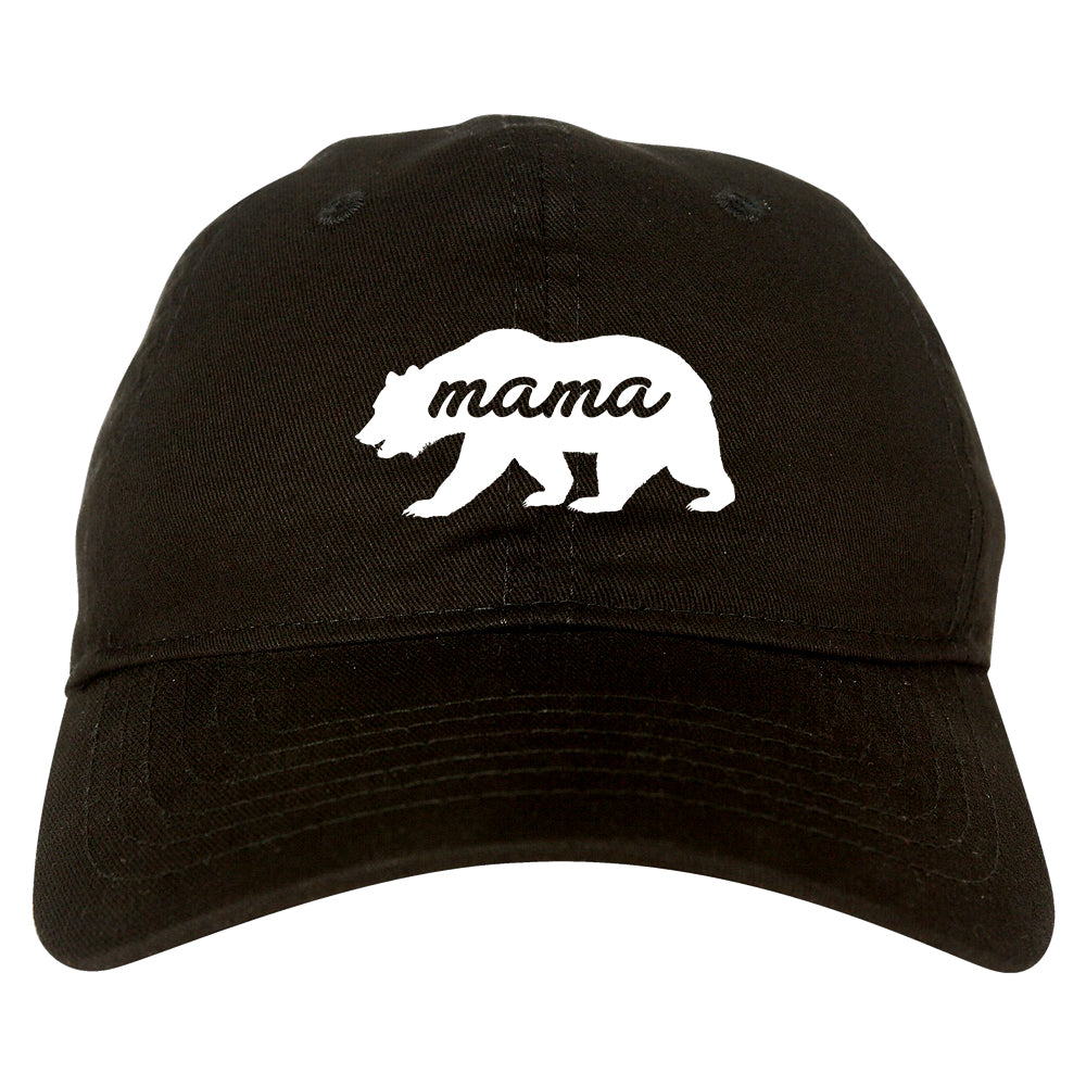 Mama Bear Animal black dad hat