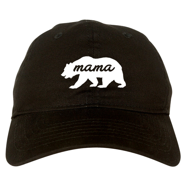 Mama Bear Animal black dad hat