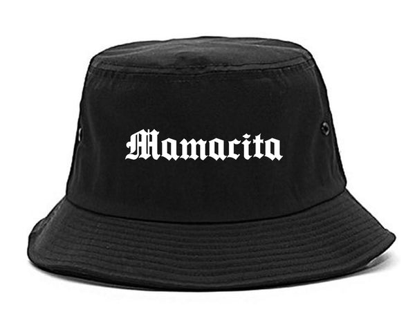 Mamacita Mama Mom Life black Bucket Hat