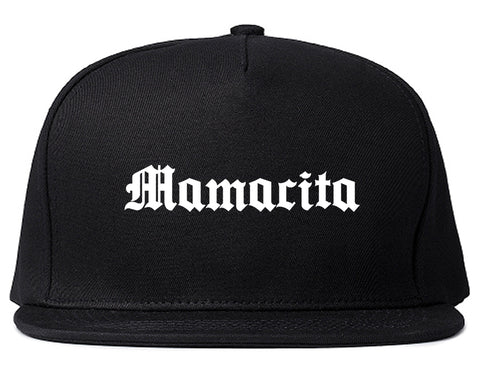 Mamacita Mama Mom Life Black Snapback Hat