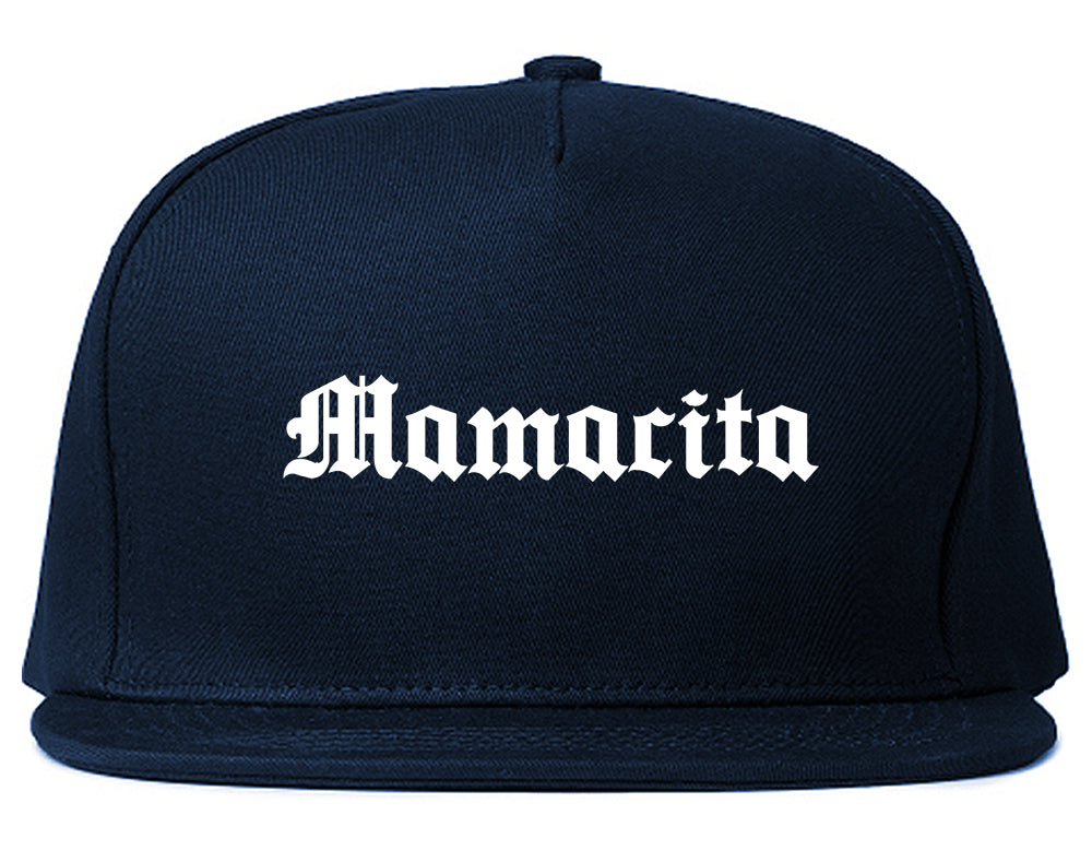 Mamacita Mama Mom Life Blue Snapback Hat