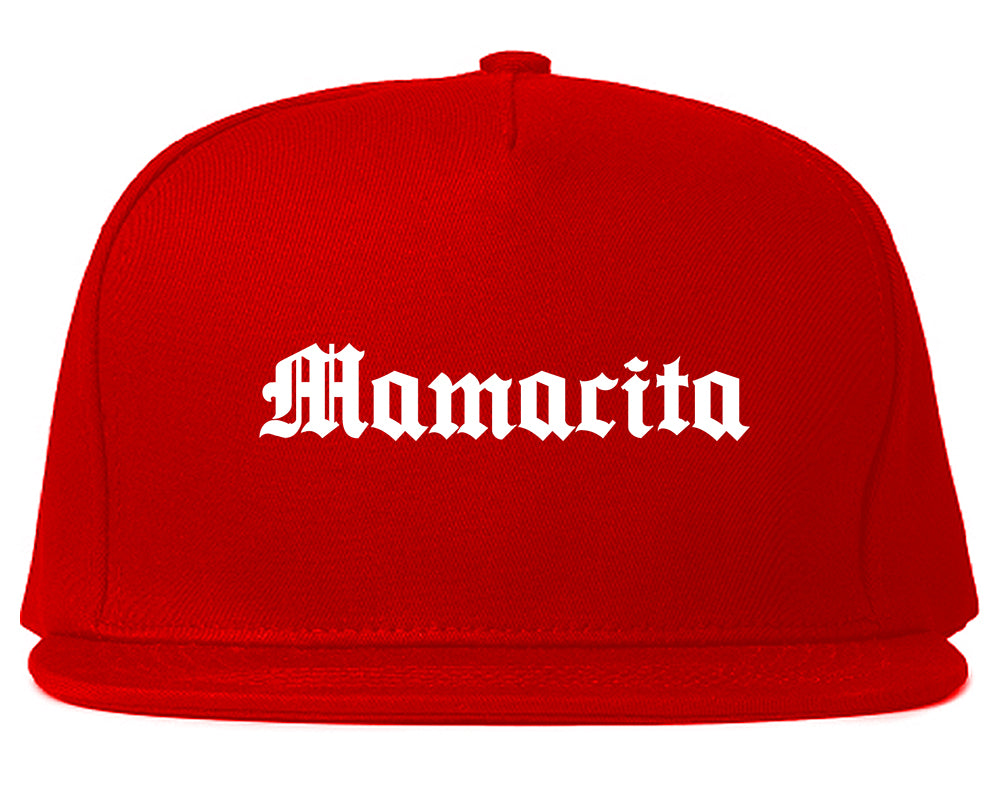 Mamacita Mama Mom Life Red Snapback Hat