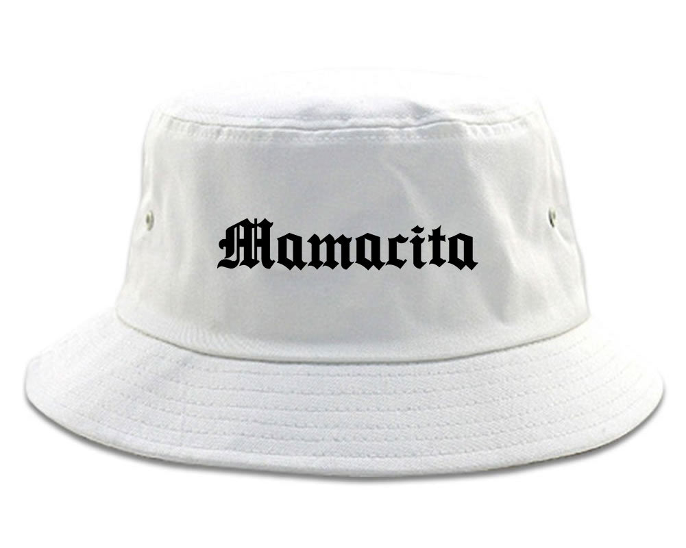 Mamacita Mama Mom Life white Bucket Hat