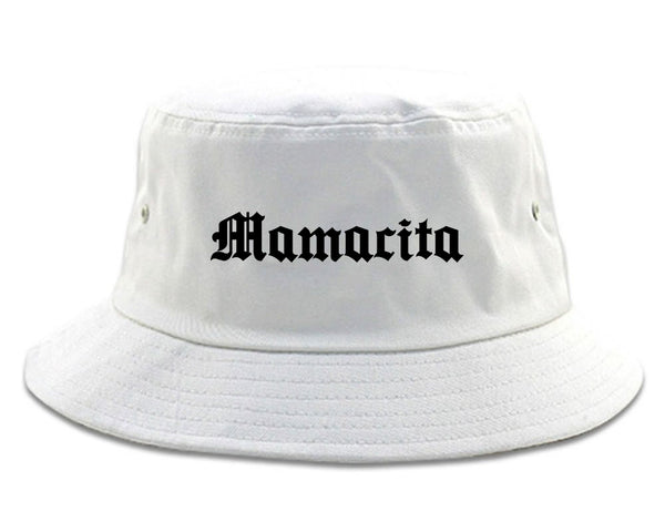 Mamacita Mama Mom Life white Bucket Hat