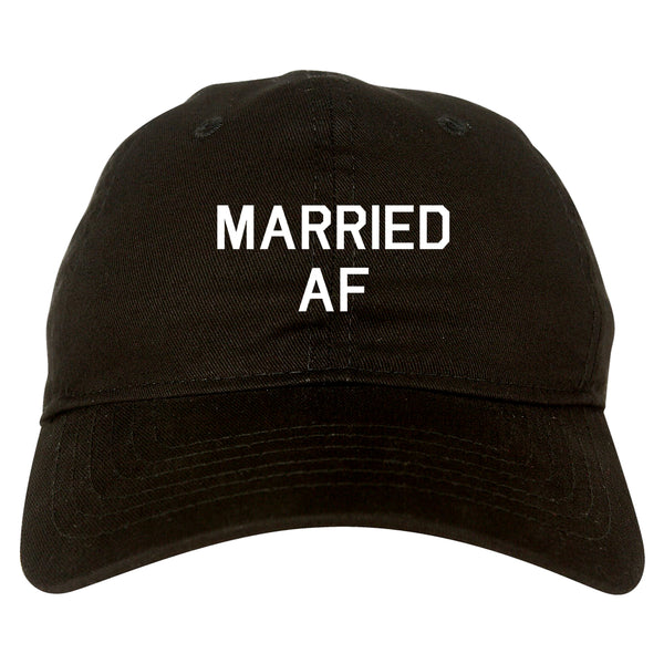 Married AF Wedding black dad hat