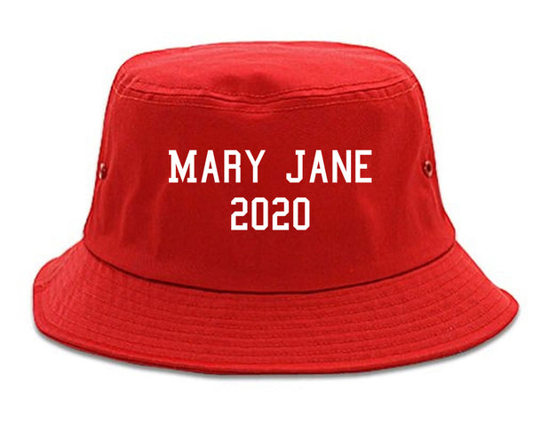 Mary Jane 2020 Bucket Hat Red