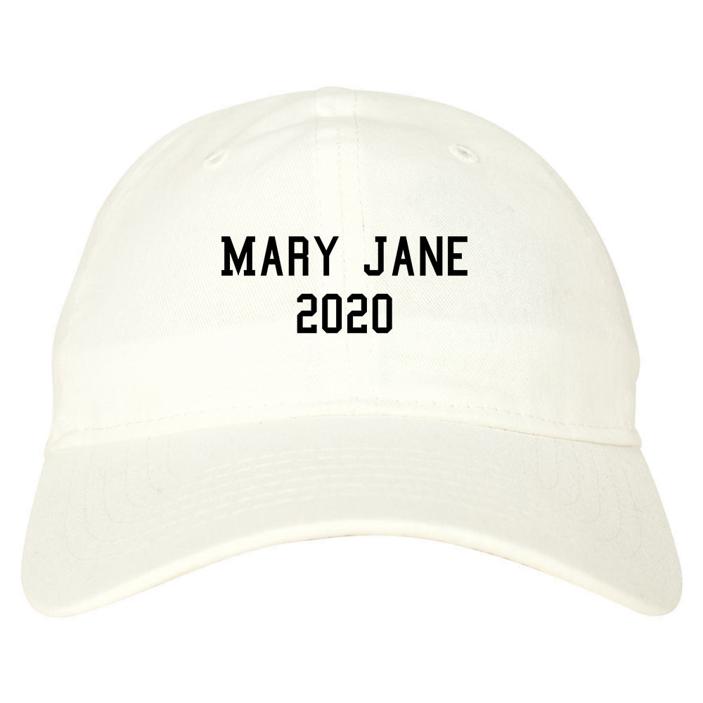 Mary Jane 2020 Dad Hat White