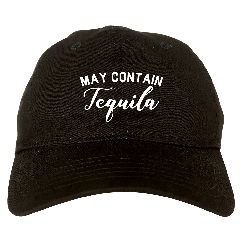 May Contain Tequila Mexico Vacation Black Dad Hat