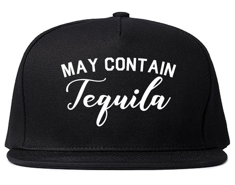 May Contain Tequila Mexico Vacation Black Snapback Hat