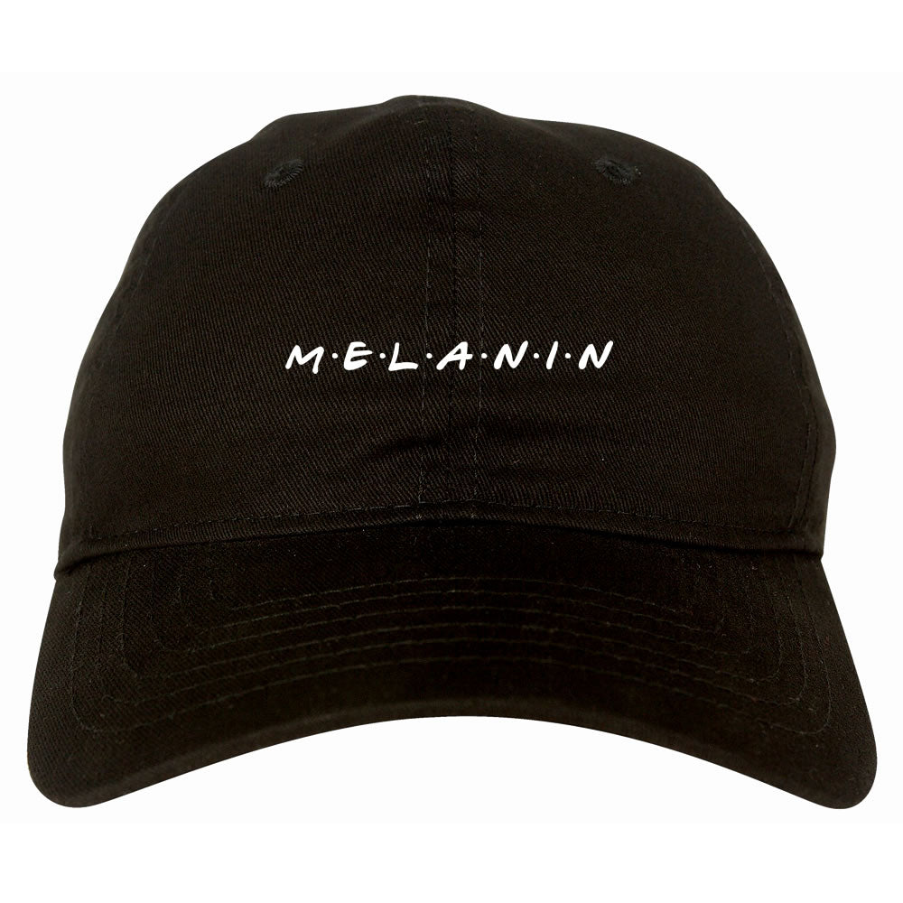 Melanin Friends Magic Dad Hat Black