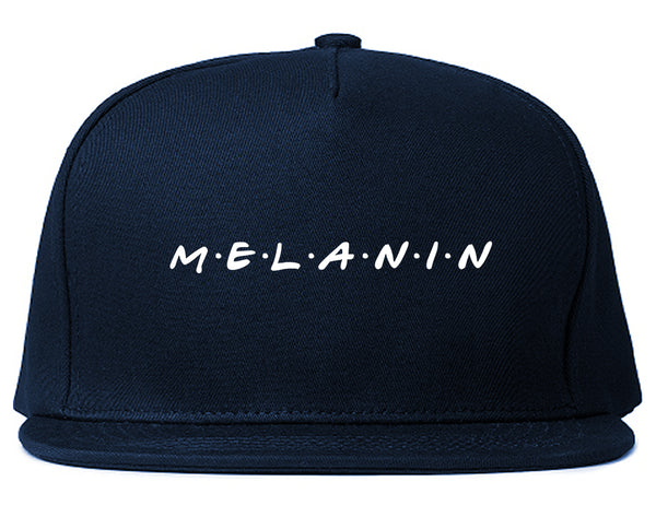 Melanin Friends Magic Snapback Hat Blue