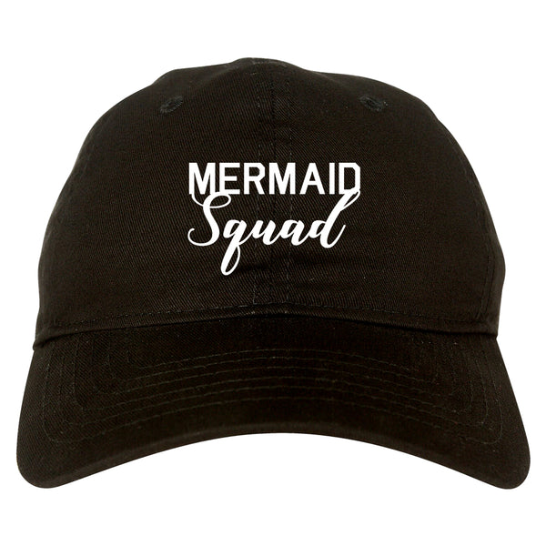 Mermaid Squad Bachelorette Party Black Dad Hat