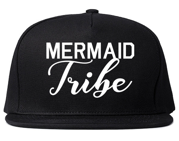 Mermaid Tribe Bachelorette Party Black Snapback Hat