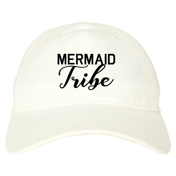 Mermaid Tribe Bachelorette Party White Dad Hat