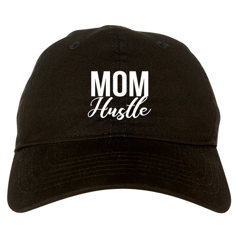 Mom Hustle Mother Life Black Dad Hat