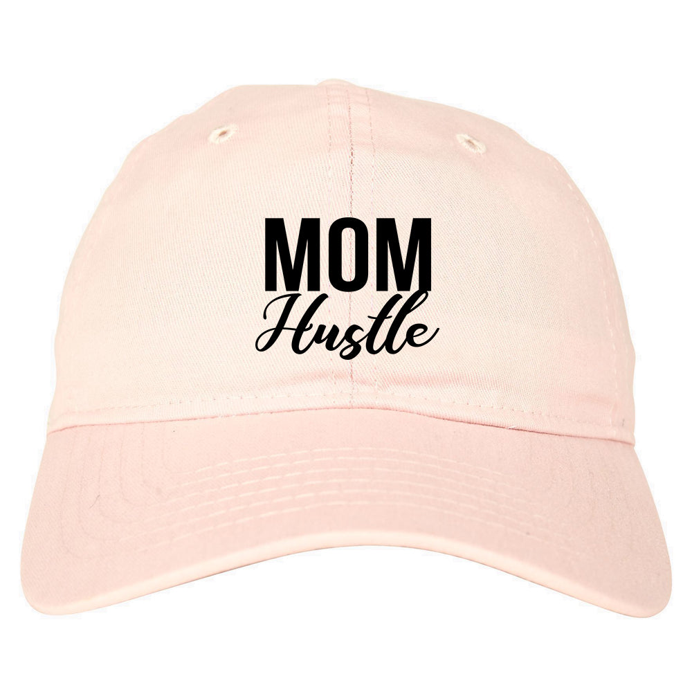 Mom Hustle Mother Life Pink Dad Hat
