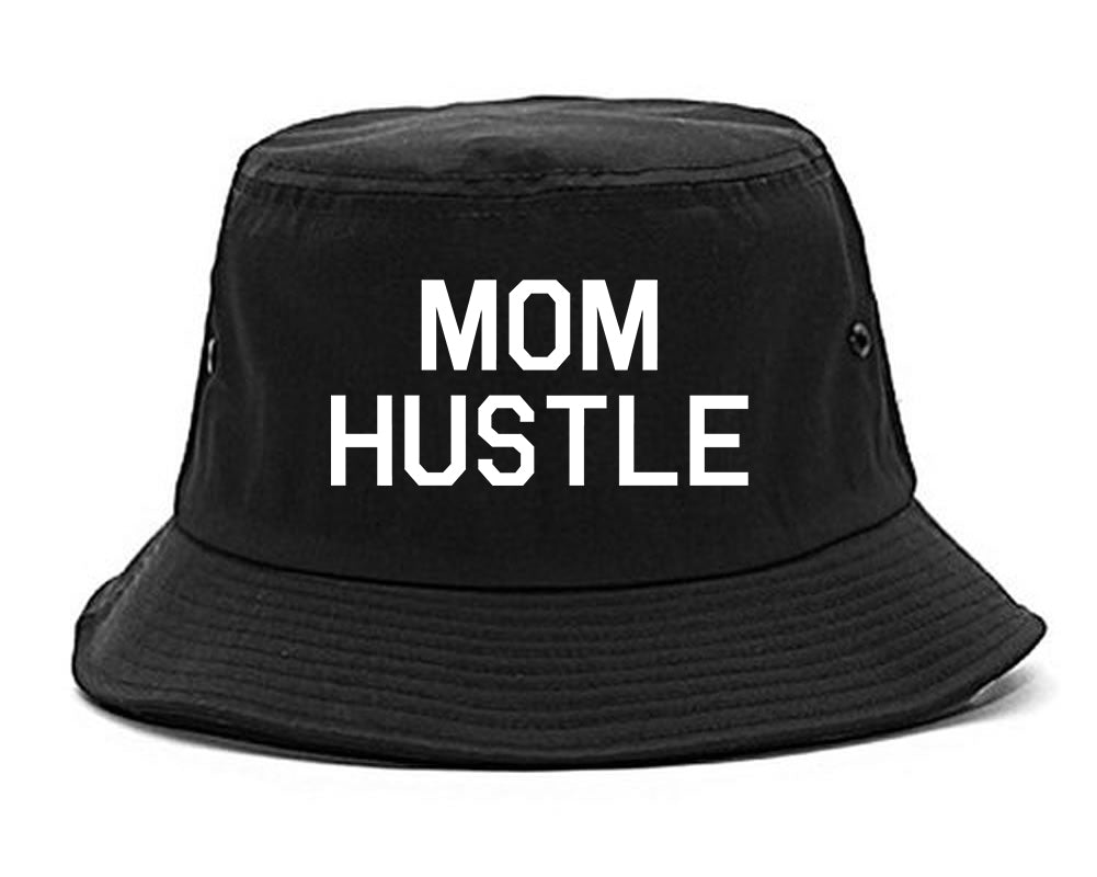 Mom Hustle black Bucket Hat