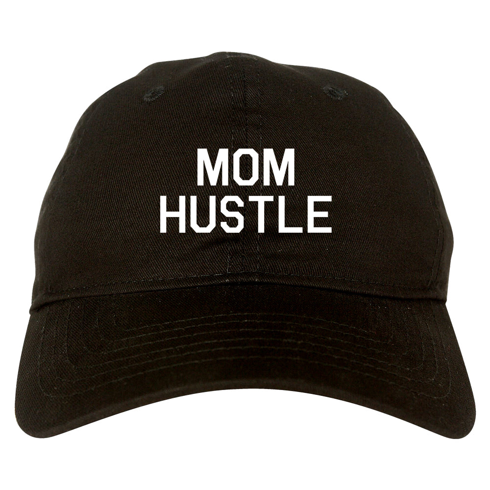 Mom Hustle black dad hat