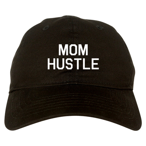 Mom Hustle black dad hat