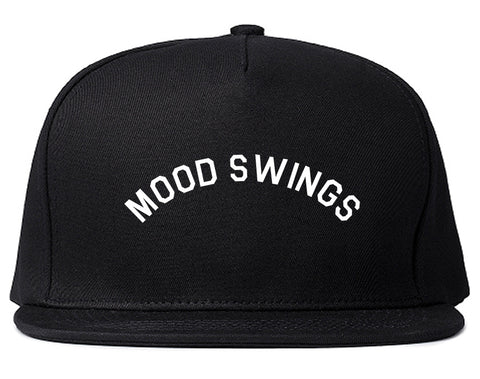 Mood Swings Roses Black Snapback Hat