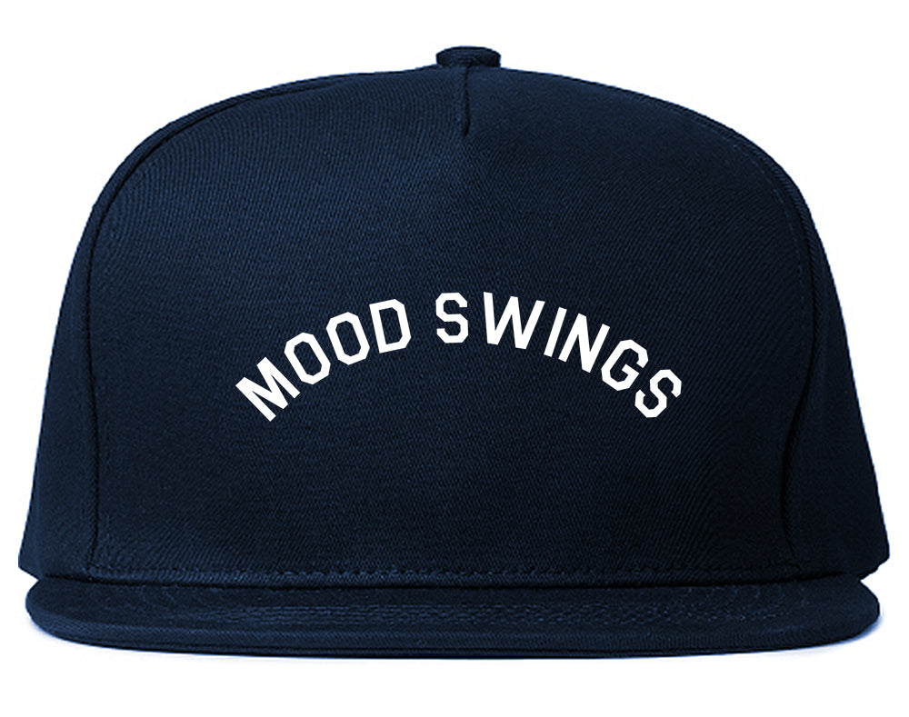 Mood Swings Roses Blue Snapback Hat