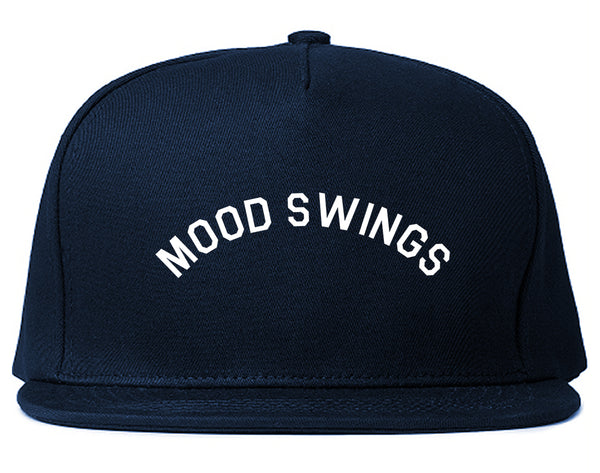 Mood Swings Roses Blue Snapback Hat